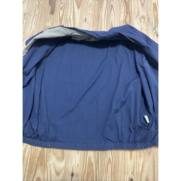 VTG DUCK HEAD MENS SZ XL FULL ZIP BLUE BOMBER JACKET COAT - Picture 7 of 7